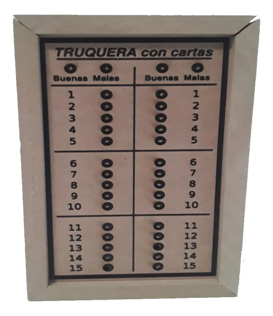 Truquera de Madera Bisonte